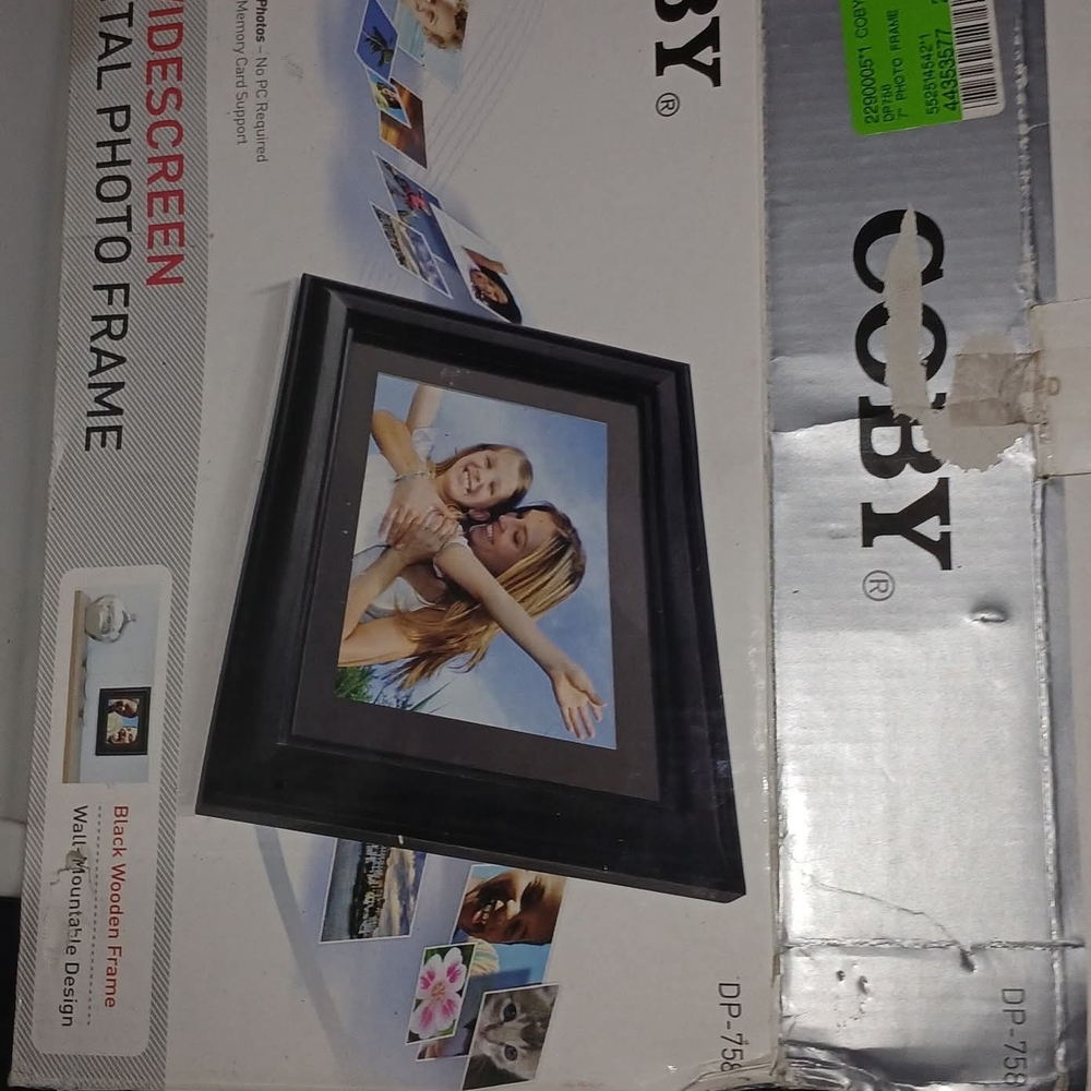 Black Digital Photo Frame